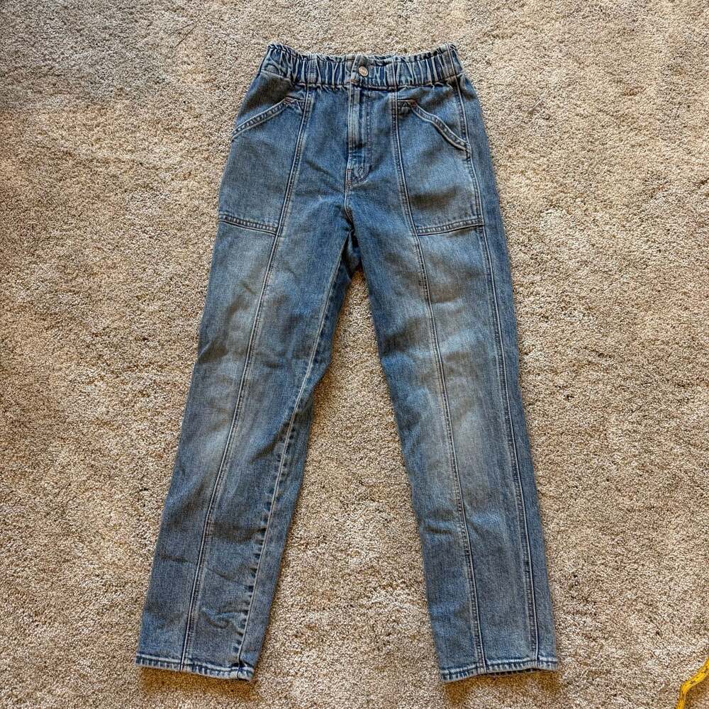 MOTHER Superior The Springy Ankle Jeans in 15 Minutes of Fame Size 25